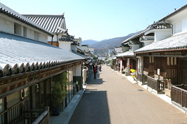 脇町うだつの町並み